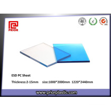 Elektrostatisch dissipative ESD-Polycarbonatplatte